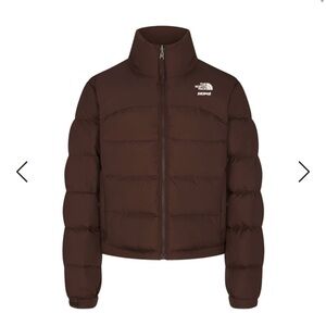 Skims x Northface Puffer Jacket Cocoa